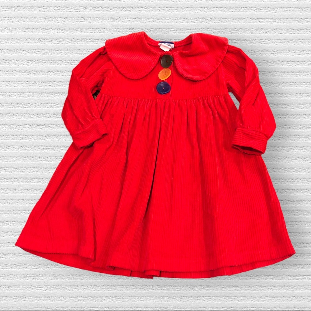 Flap Happy Vintage Button Dress